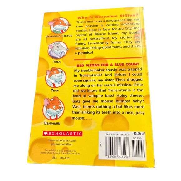 Geronimo Stilton Book Lot Of 3 Childrens Chapter Books #7 #30 #36 Very Good - Picture 15 of 15